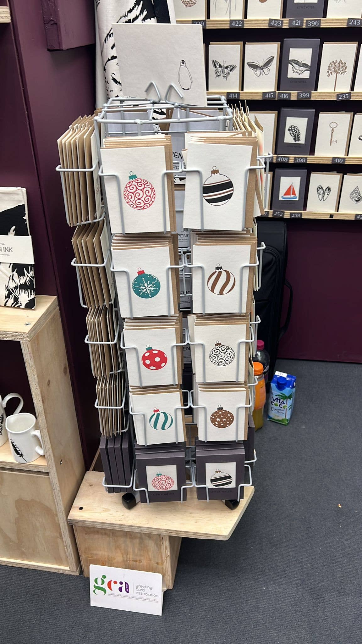 Penguin Ink – wholesale Everyday greeting card – Little Notes desk top spinner |  £18 when you fill it!0