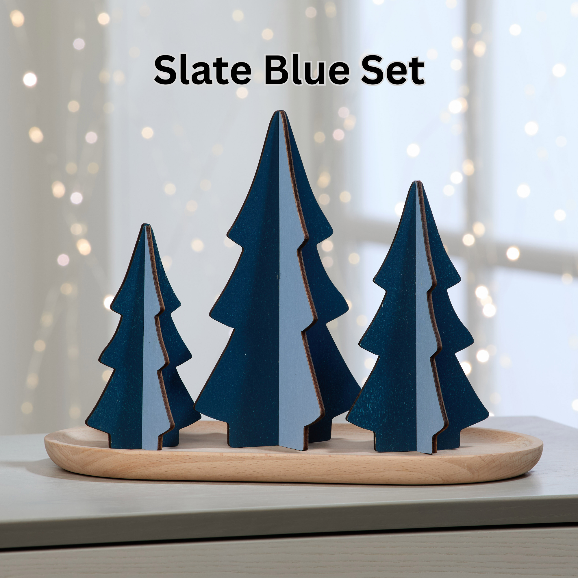 Your Heart's Content – Decoração de Natal por atacado – Conjuntos de Madeira com Árvores Interligadas, Encanto Inspirado na Natureza, Único9