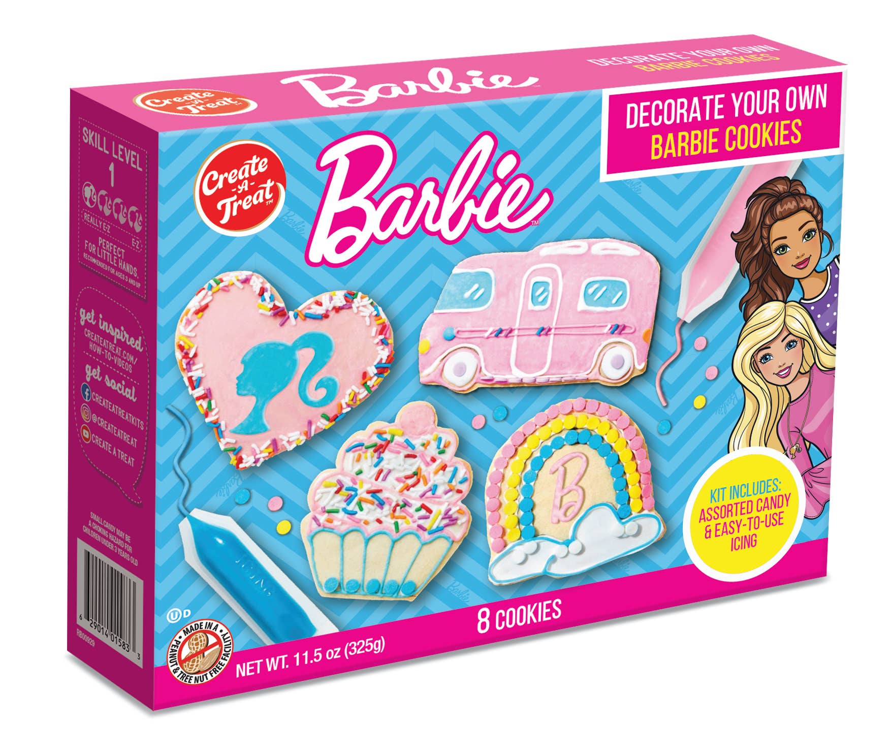 Gotta Get It Gifts - Wholesale Cookie - HOLIDAY BARBIE COOKIE kIT0