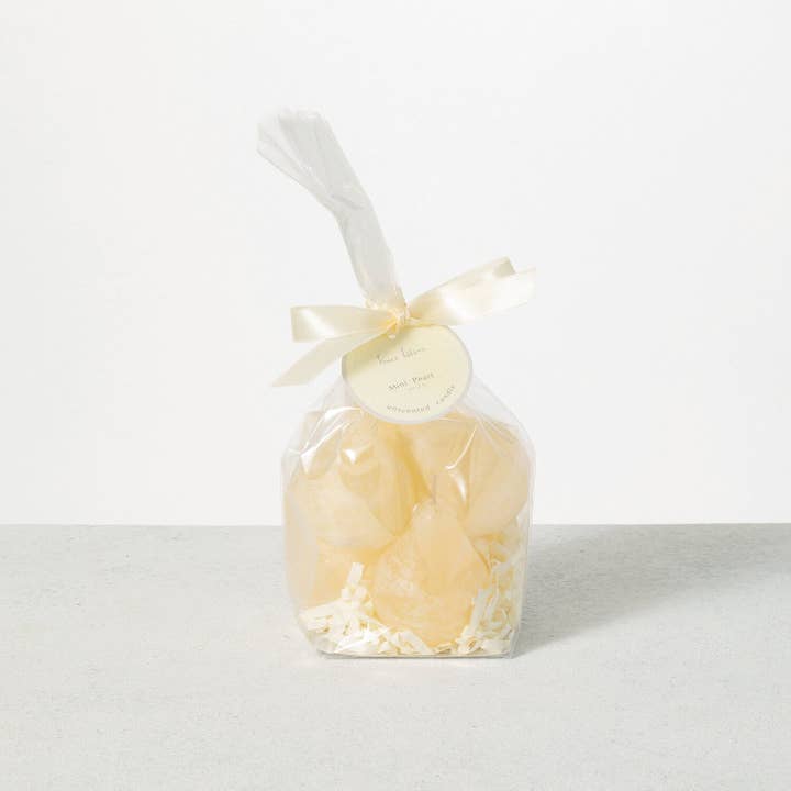 Sullivans Home Decor - Wholesale Novelty Candle - Mini Melon White Pear Candles