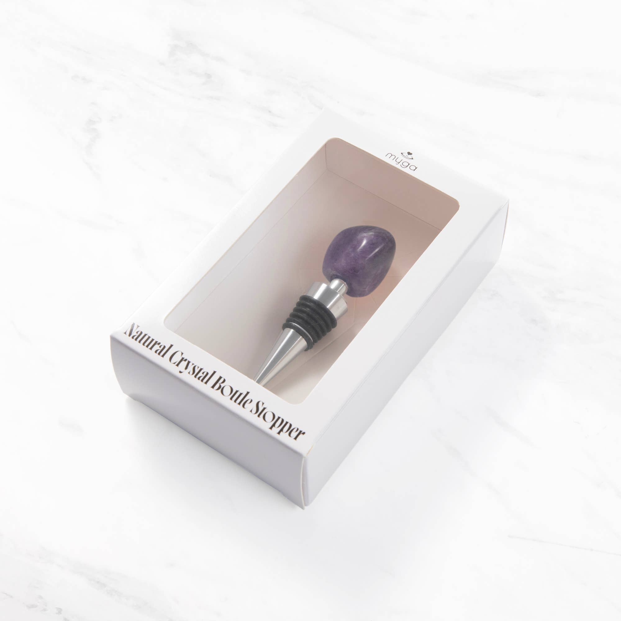 Myga - Wholesale Wine Stopper - Crystal Bottle Stoppers - Singles6