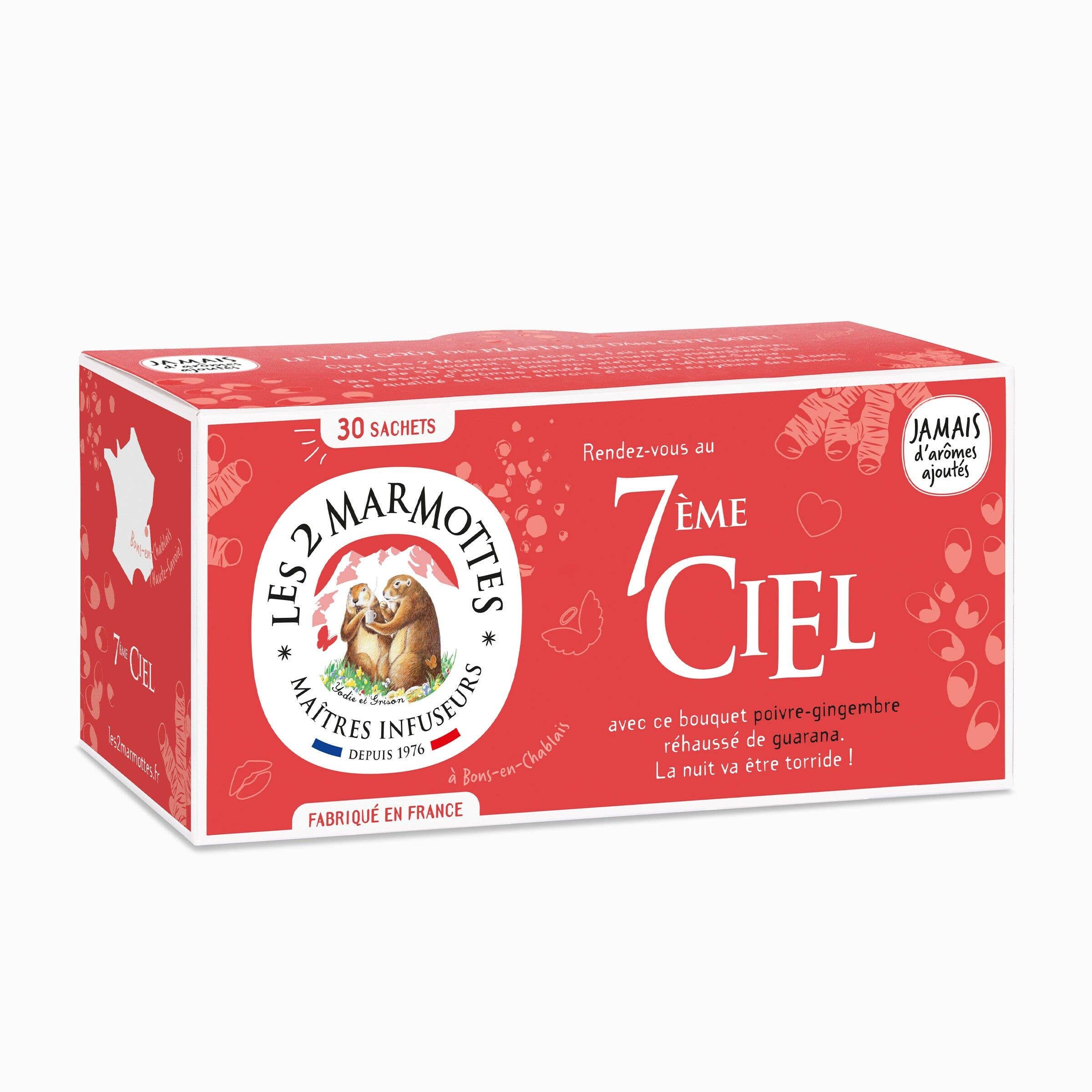 Les 2 Marmottes - Wholesale Health/Detox Tea - Organic ginger and pepper infusion: ginger herbal tea infusion0