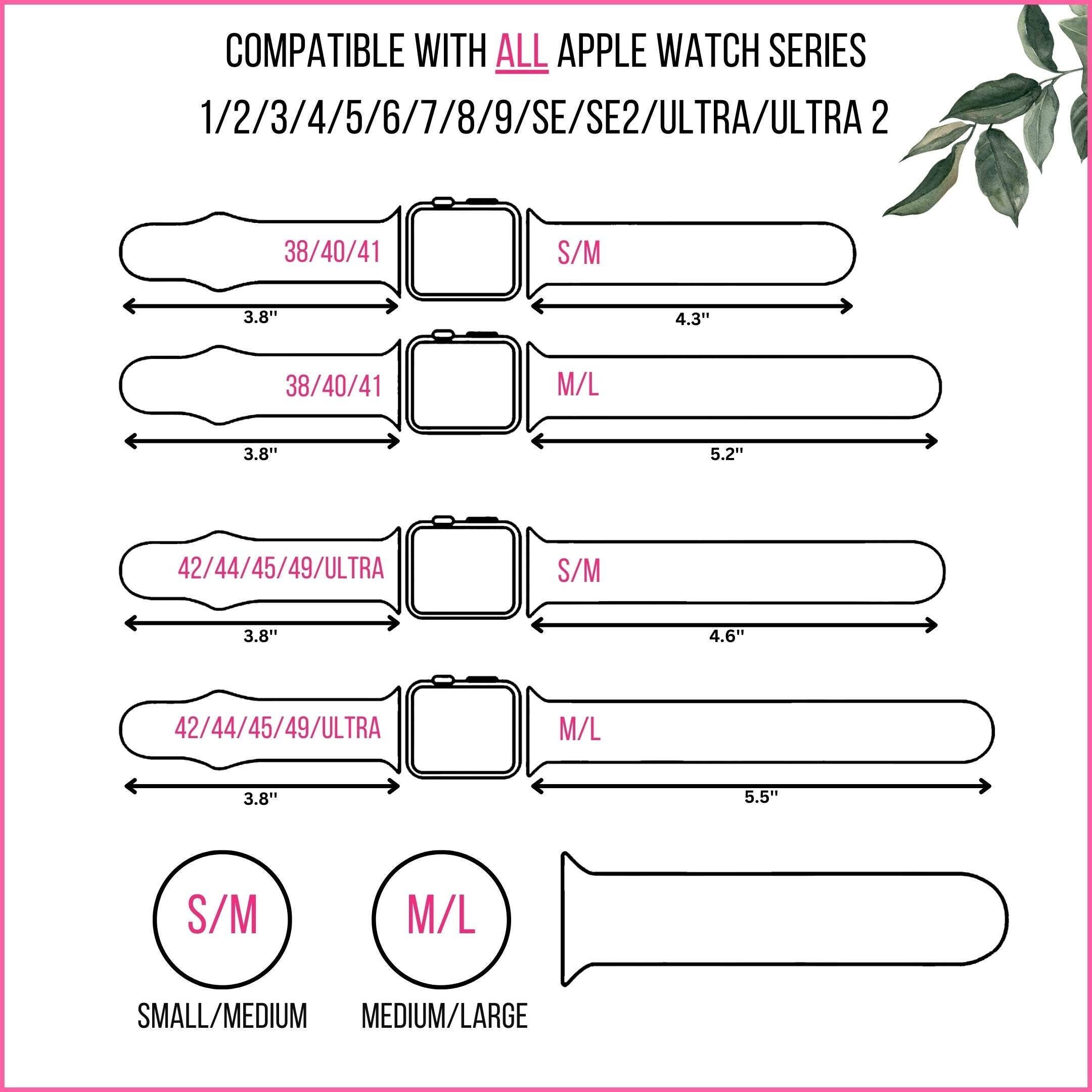The Printed Llama - Vente Bracelet de montre – femme - Bracelet Aztec Tribal Boho pour Apple Watch Séries 1-9, SE, Ultra6