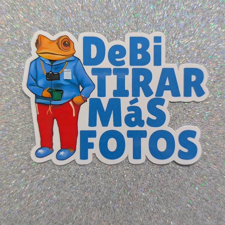 DG Customs - Wholesale Sticker - Bad Bunny, Debi tirar mas fotos sticker, sapo concho, 2025 c (Copy) (Copy)