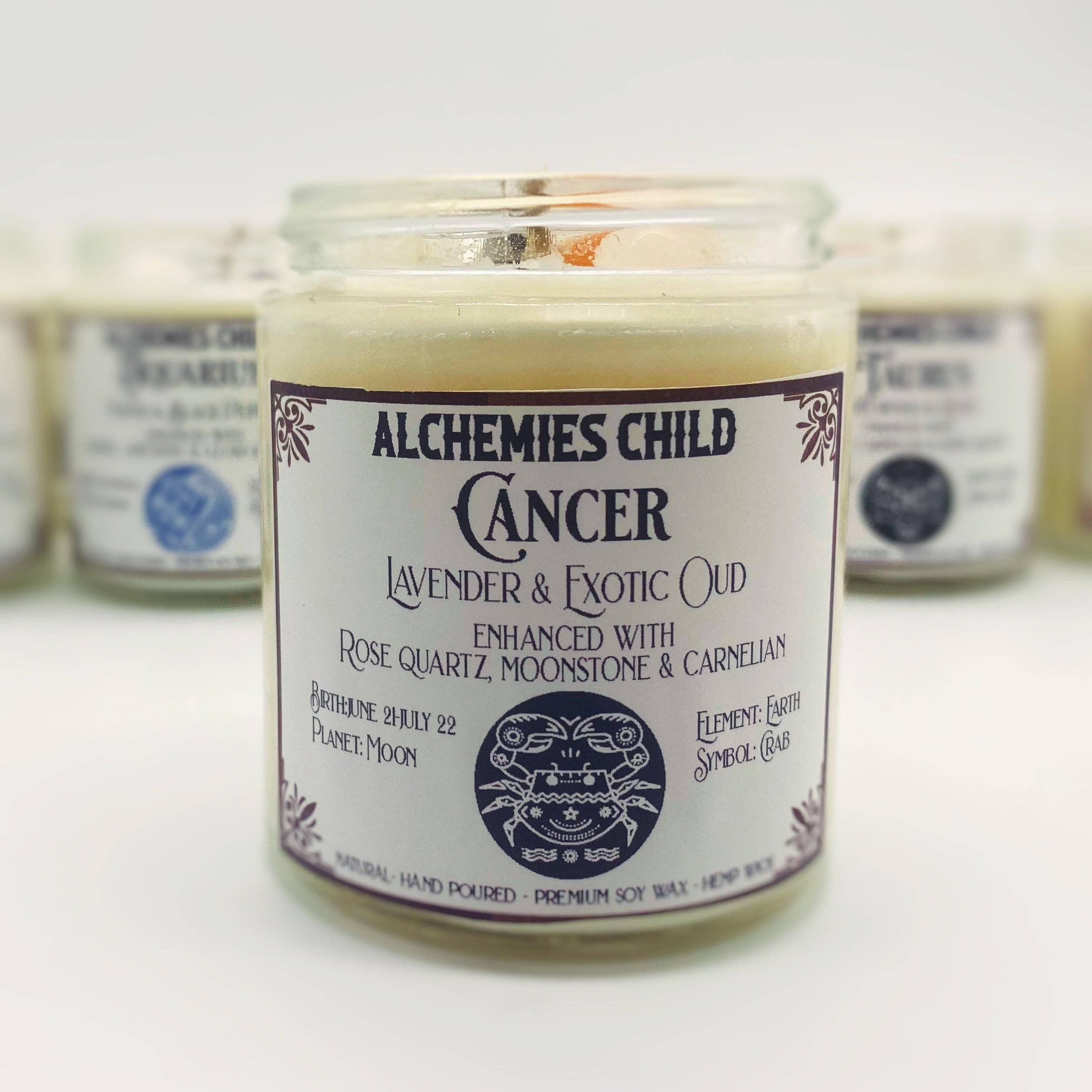 Love Blessed Brands™️ - Wholesale Jar/Filled Candle - Astrological Candles2