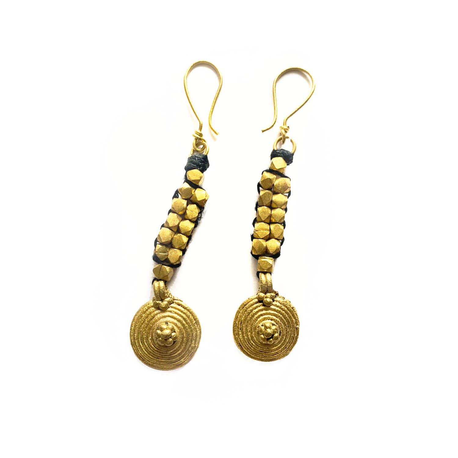 kikooni - Wholesale Dangle Earrings - Dokra Earrings "Rings"
