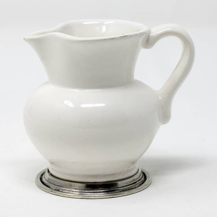 Tuscan Piccolo Pitcher - New for wholesale by Arte Italica & Crown Linen Designs