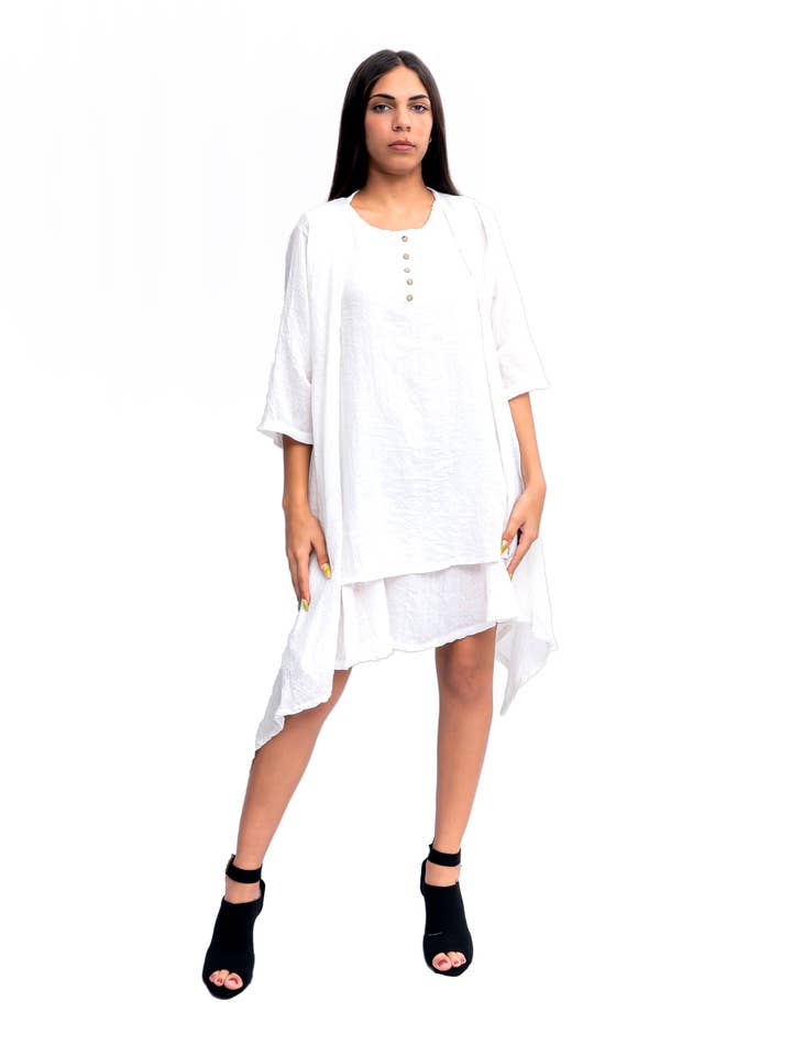 Dobbeltlags kort kjole for engroshandel hos Lazy Daisy