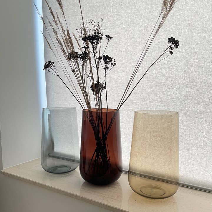 Lübech Living - Wholesale Vase - Valencia Drop Vase, Mauve Taupe2
