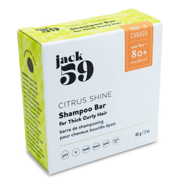 Jack59 Inc. – wholesale Shampoo puck/solid shampoo – Citrus Shine Shampoo Bar - Bergamot & Litsea - Jack591