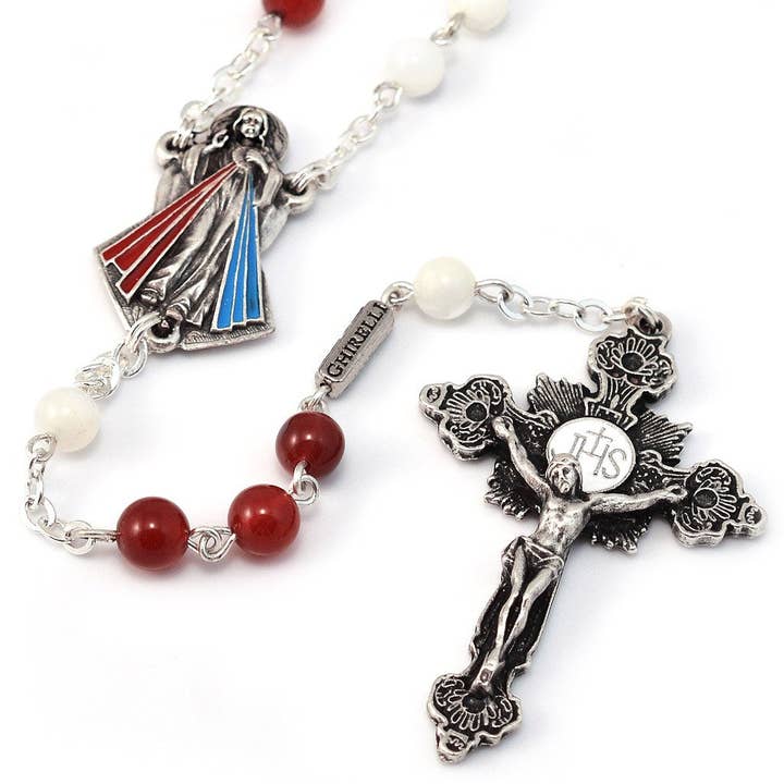 Rosary of Divine Mercy for wholesale by Ghirelli Rosaries