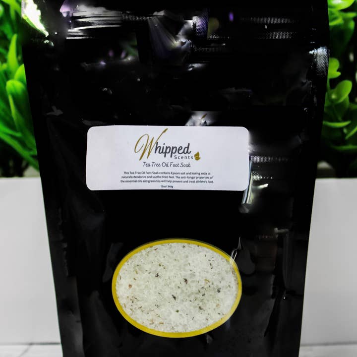 Bain de pieds à l'huile d'arbre pour la vente par Whipped Scents