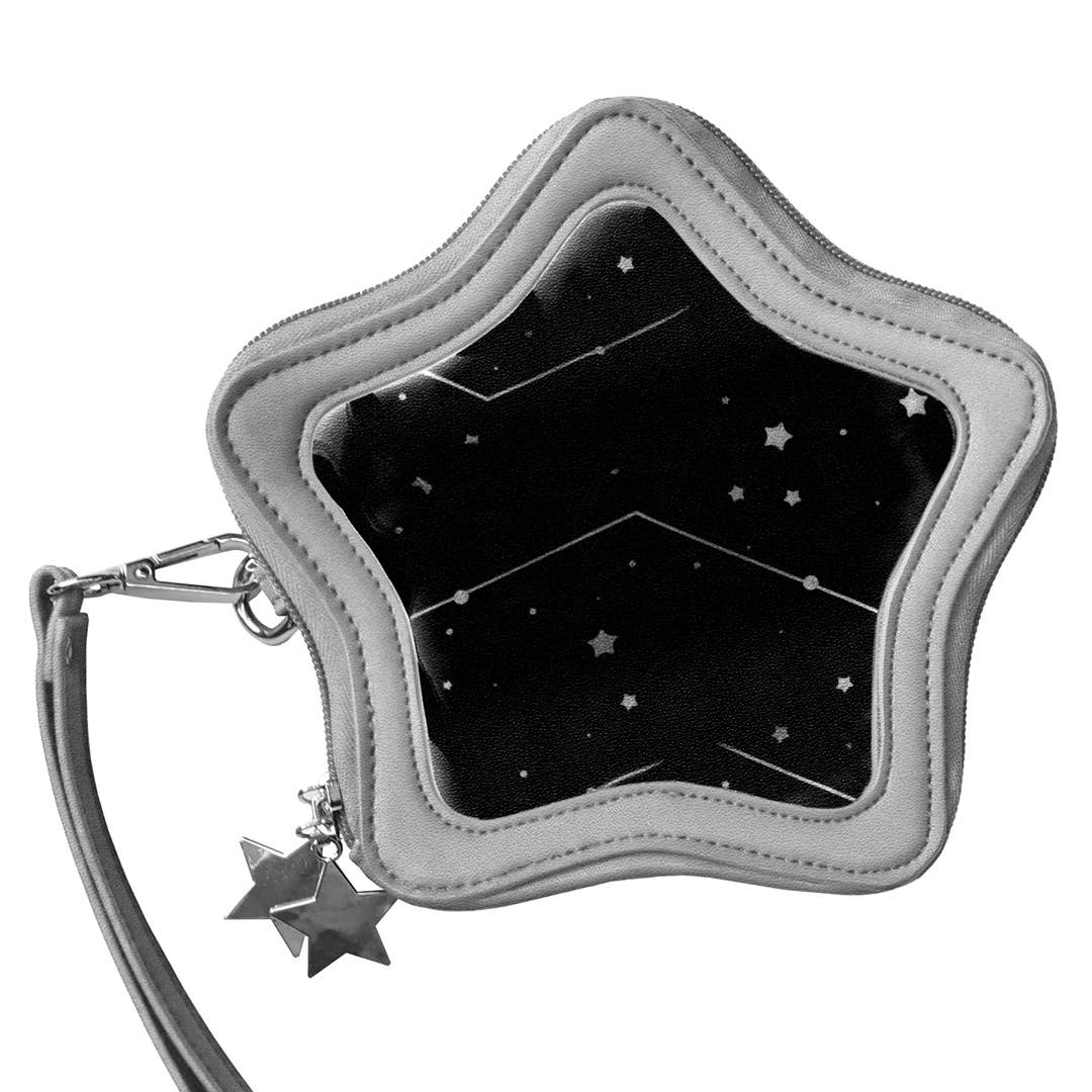 SHOURIMAJO - Wholesale Wristlet - Star Ita-Bag Wristlet (Silver)3