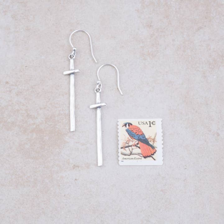 Sterling Silver Agape Earrings for wholesale on Faire4