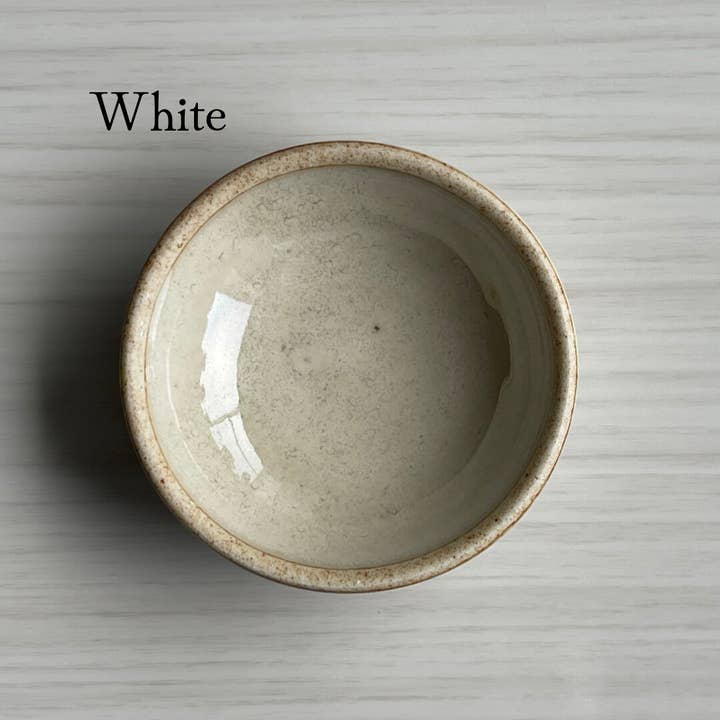 fort & field - Wholesale Condiment/Dip Bowl - Handmade 3" ceramic round mini condiment dishes - 10 colors