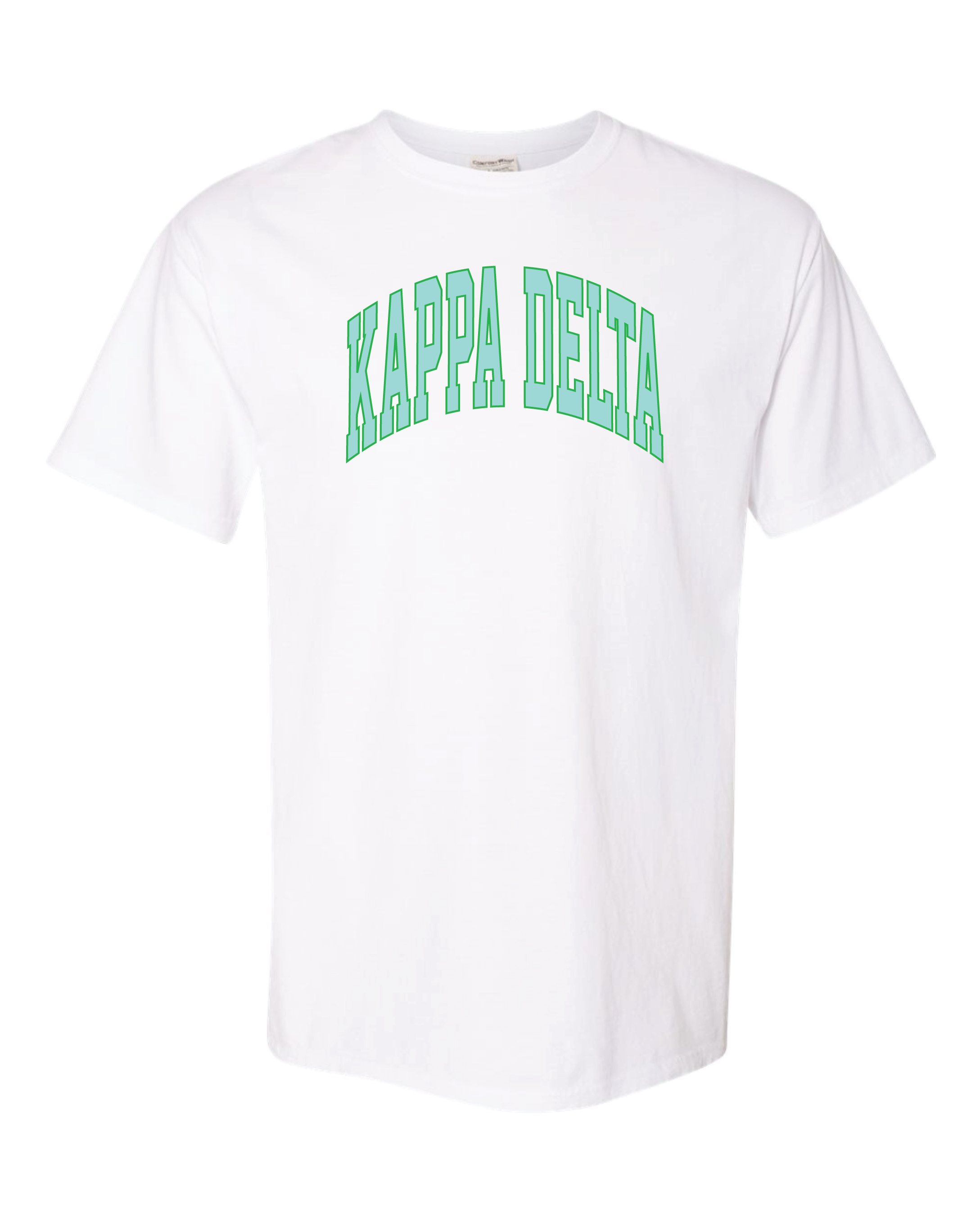 Swag - Wholesale Screen Printed T-Shirt - Unisex - KD Varsity Letters Tshirt0