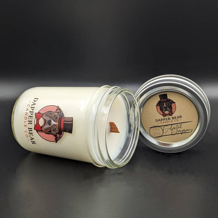 Siempreverdes Encantados para venta al por mayor de DAPPER BEAR CANDLE CO