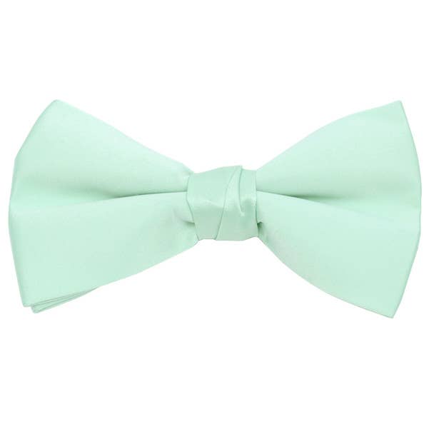 Selini New York - Wholesale Bow Tie - Men's - Men's 2.5" Poly Satin Clip On Bow Ties20