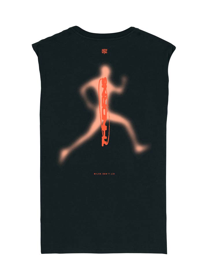 Vapor Pace Runner Tank Top - Black for wholesale by Thundernoise