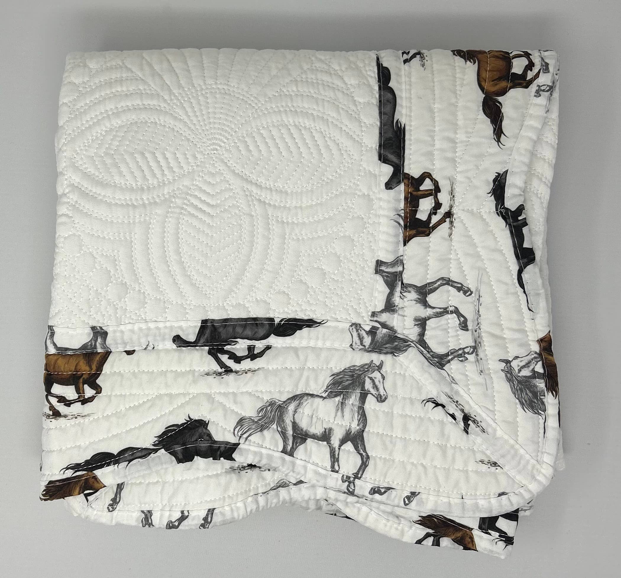 Prairie Impressions - Venta al por mayor Edredones acolchados - Caballos corriendo