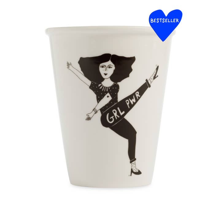 helen b - Wholesale Drinking Glass/Cup - cup grl pwr