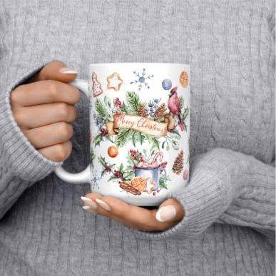 Mugg Juldesign - 11 oz, Set om 6/4/2/1 för wholesale av SubliMasterUK