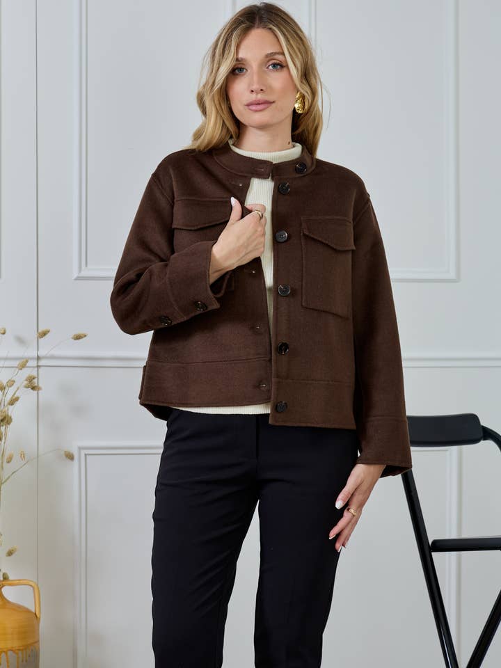 LULUMARY - Wholesale Coat - Women's - Short coat V32725