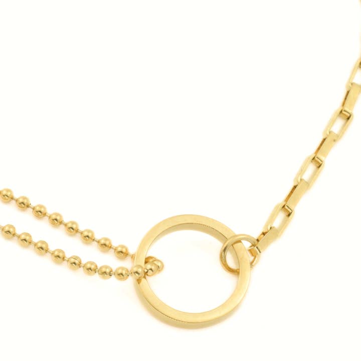 Blueyejewelry - Wholesale Choker/collar - Circle Link Choker - Waterproof Asymmetrical Circle Choker 8