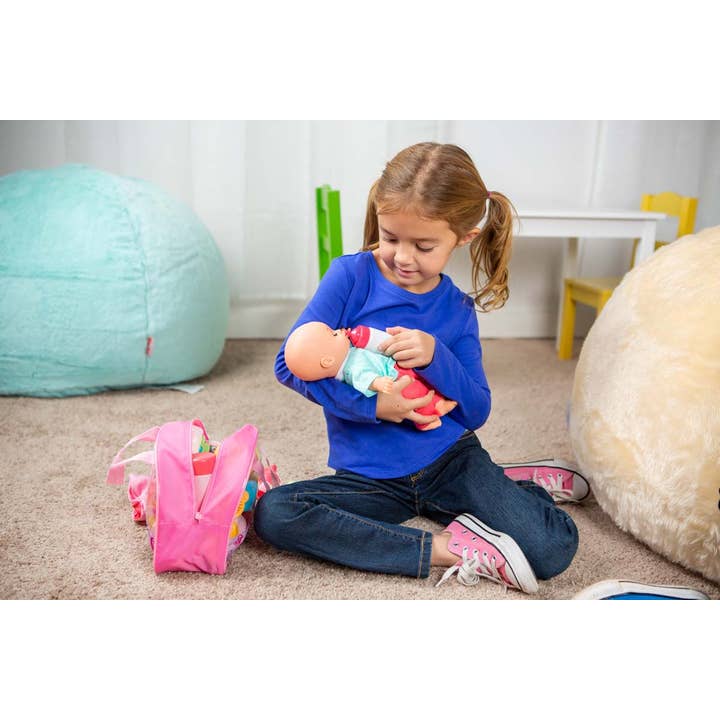 Toysmith - Wholesale Doll Accessory Kit - Kids - My Sweet Baby Deluxe Baby Ensemble 12-Piece Doll Playset10