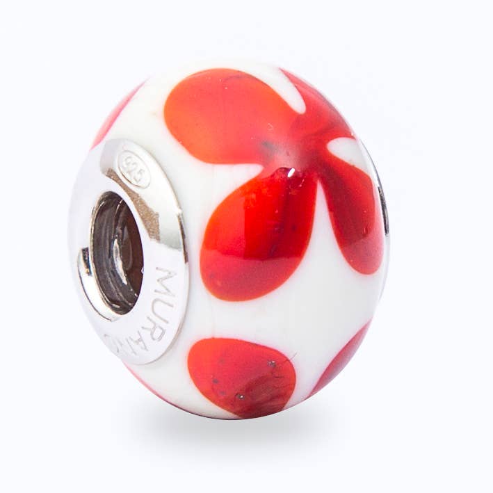 Breloque Argent Le925mm Cristal de Murano Les Charms pour la vente par Angel devil both sl