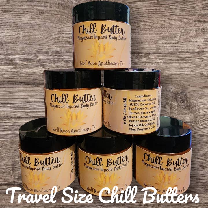 Wolf Moon Apothecary Tx - Wholesale Body Balm/Butter - Transdermal Magnesium | Body Butters | Earthy Herbal Blends4