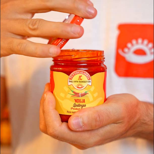 TuttoCalabria - Wholesale Hot Sauce - Nduja di Spilinga Calabrian, spicy spreadable sausage1