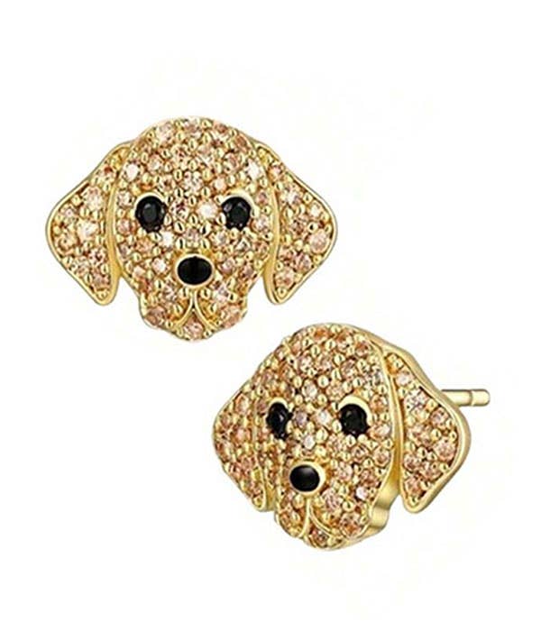 Jewelry Max - Wholesale Dangle Earrings - ( R026 )  PET LOVERS THEME DOG EARRING - RETRIEVER0