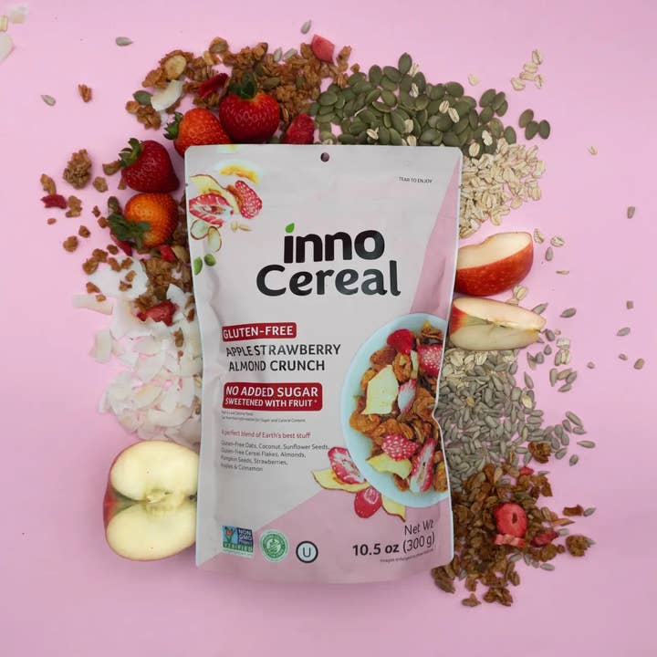 Inno Foods - Wholesale Breakfast Cereal - Apple Strawberry, Almond Cereal1