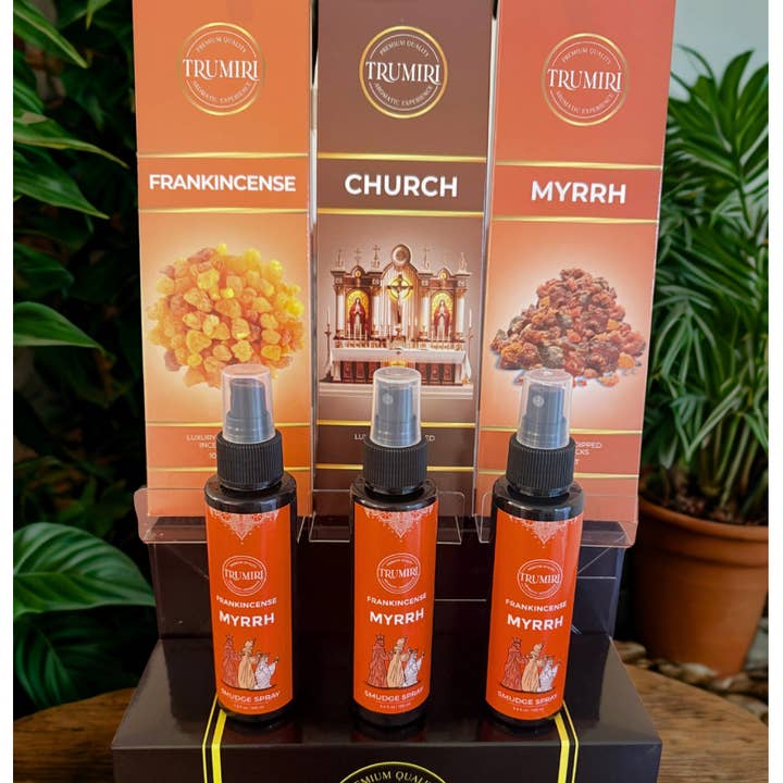 Easter Gifts Incense & Smudge Spray Retail Display Set for wholesale by TRUMIRI Incense Candles & Aromatherapy
