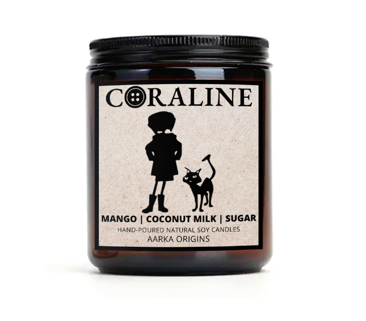 AARKA ORIGINS - Wholesale Jar/Filled Candle - Coraline Soy Candle - Aarka Origins0