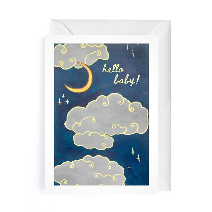 Hello Baby! New & Baby Shower Congratulations Cards, 3-Pack for wholesale by Generosity Co.