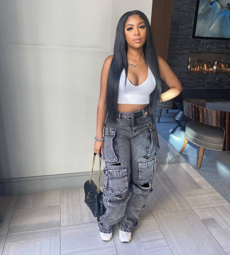 MB Fashion Wholesale - Vente Jean – femme - PANTALON EN JEAN À TAILLE ÉLASTIQUE MB FASHION 8483LY29