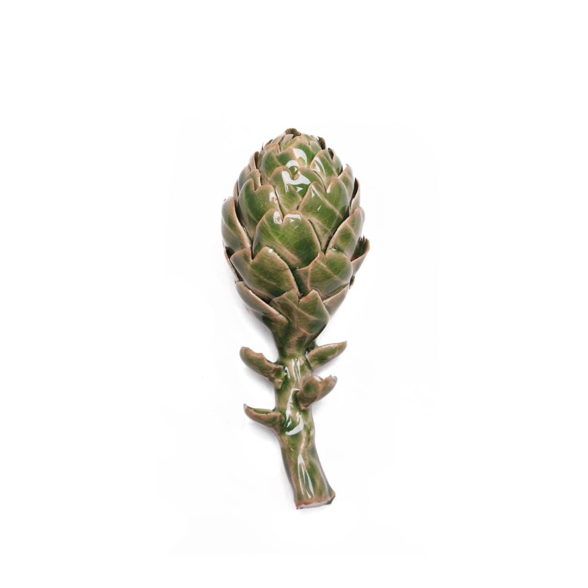Chive - Wholesale Decorative Tabletop Object - Ceramic Artichoke Tabletop Decor