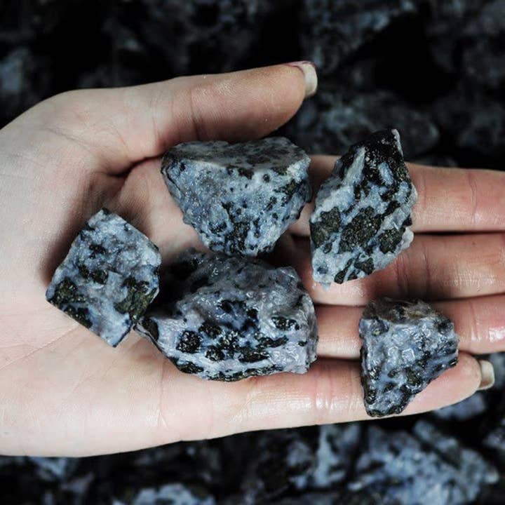 Fantasia Mining - Wholesale Spiritual Stone/Crystal - Rough Indigo Gabbro Crystals - Raw Natural Stones (1 lb)1