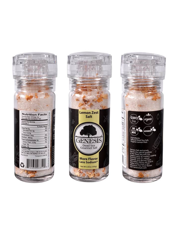 Sel zeste de citron pour la vente par GENESIS SALT