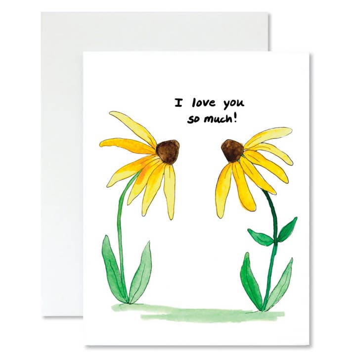 I love you so much Card for wholesale by Mabel Paper Co.