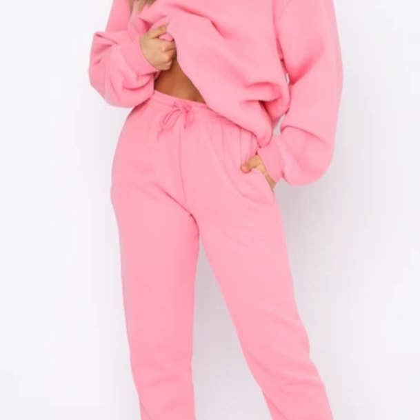 Sweatshirt and sweatpants set wholesale hotsell