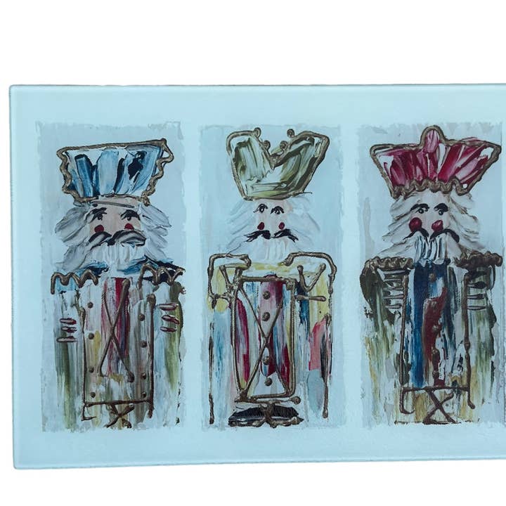 GA Nötknäppare Trio Glas Skärbräda för wholesale av Southern Cotton Mill