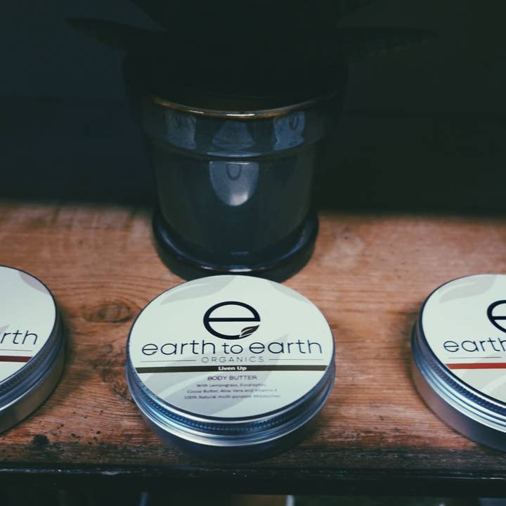 Body butter set for wholesale by Earth To Earth Organics