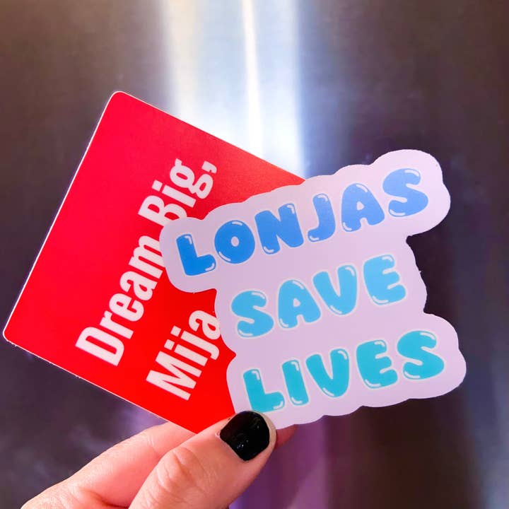 Two And A Half Street – Großhandel Aufkleber – Aufkleber "Lonjas retten Leben"1