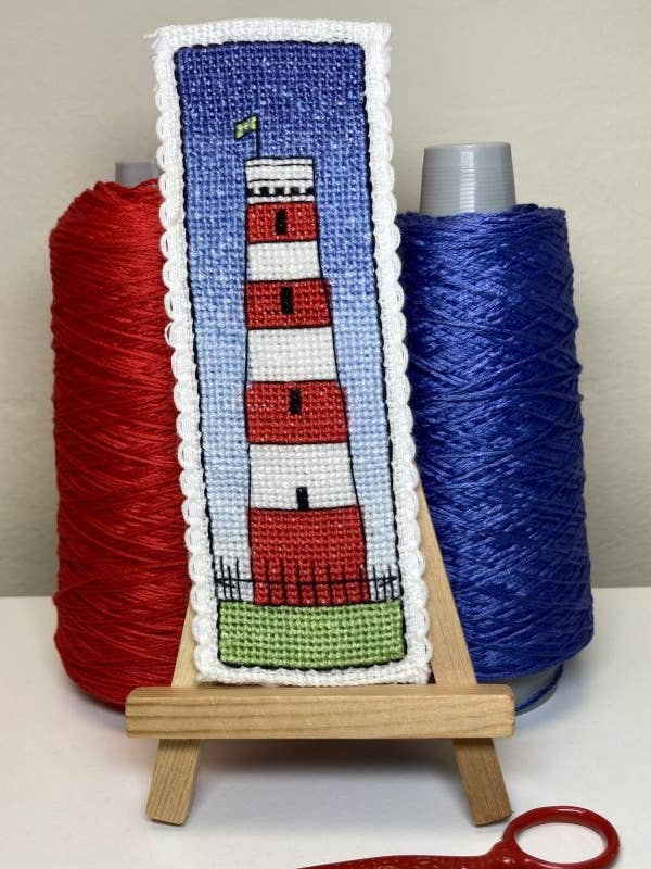 Kit de point de croix Gribbin Bookmark Art pour la vente par Emma Louise Art Stitch