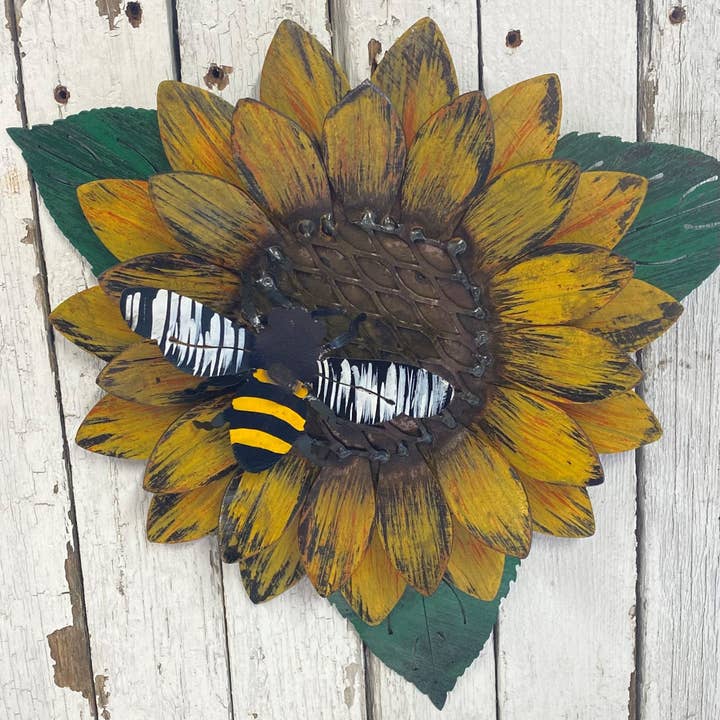 Girasol 3D para venta al por mayor de Cut-n-rust LLC