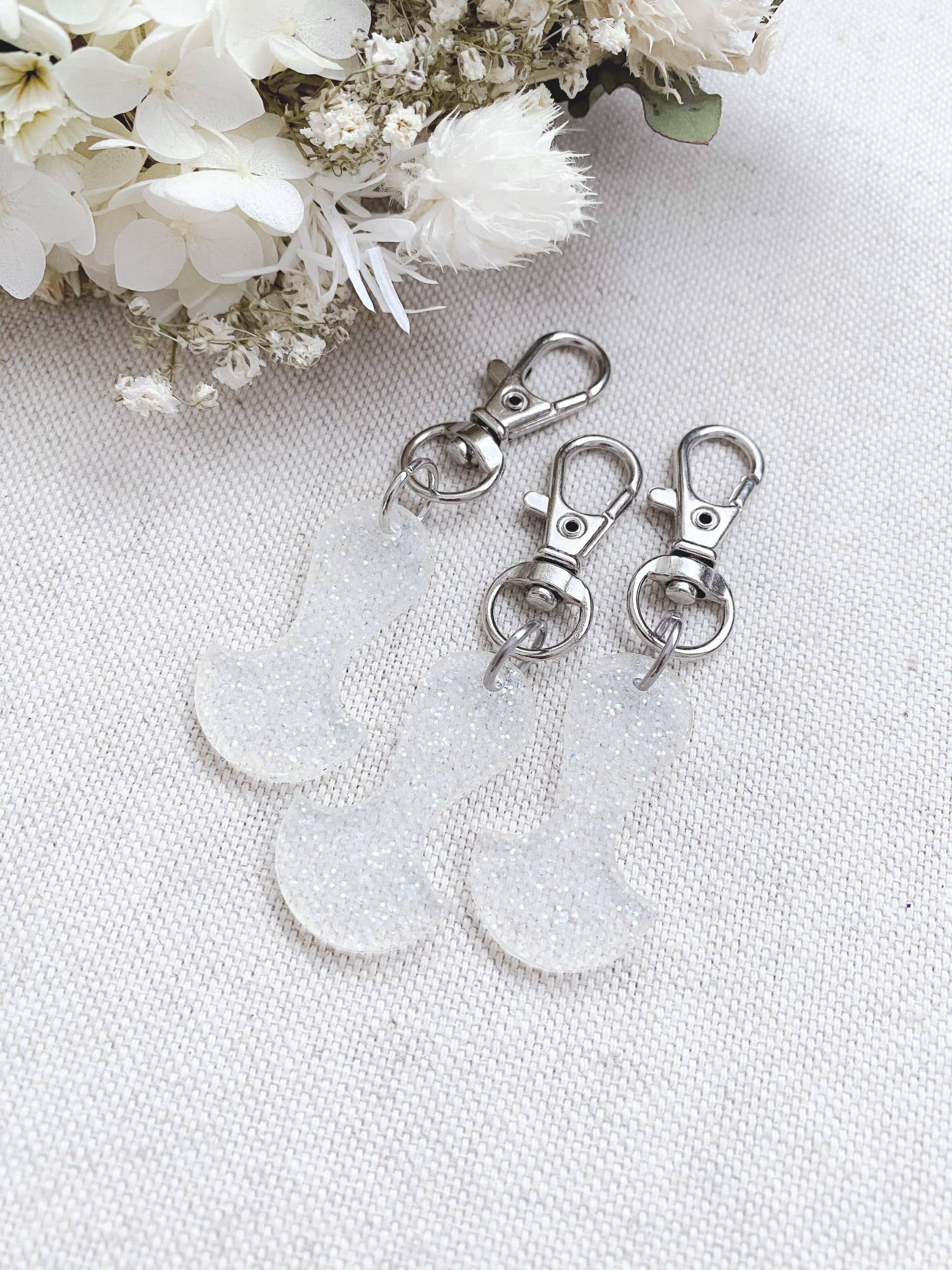 Chuckle & Wood - Wholesale Keychain – Women's - Trolley Tokens - Glitter13