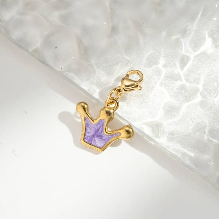 COSMOS – wholesale Individual charm/pendant – Set of 11 assorted stainless steel charm pendants11